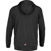 Babolat Padel Hood Black Sweatshirt