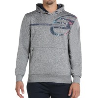 Sudadera Bullpadel Baiona Gris Medio Vigore  Oferta + Barato