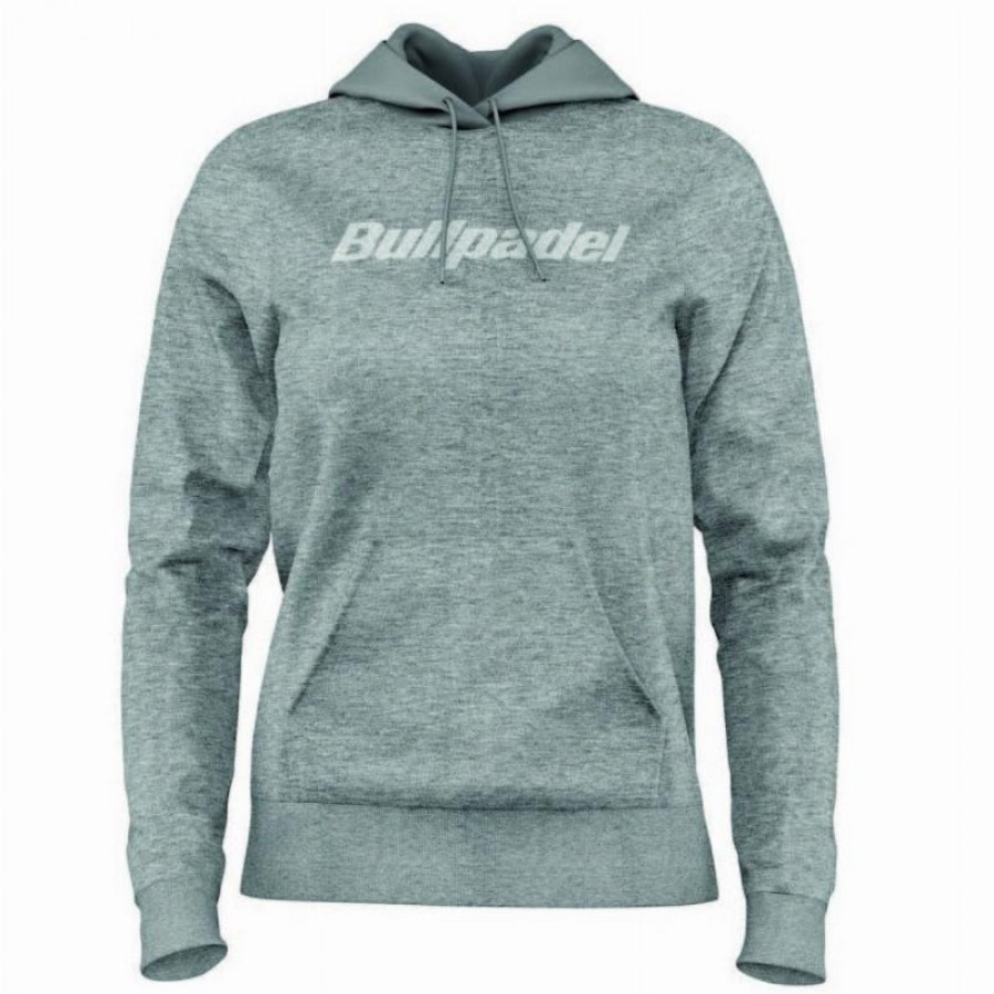 Sudadera Bullpadel Binea Gris Medio Vigore