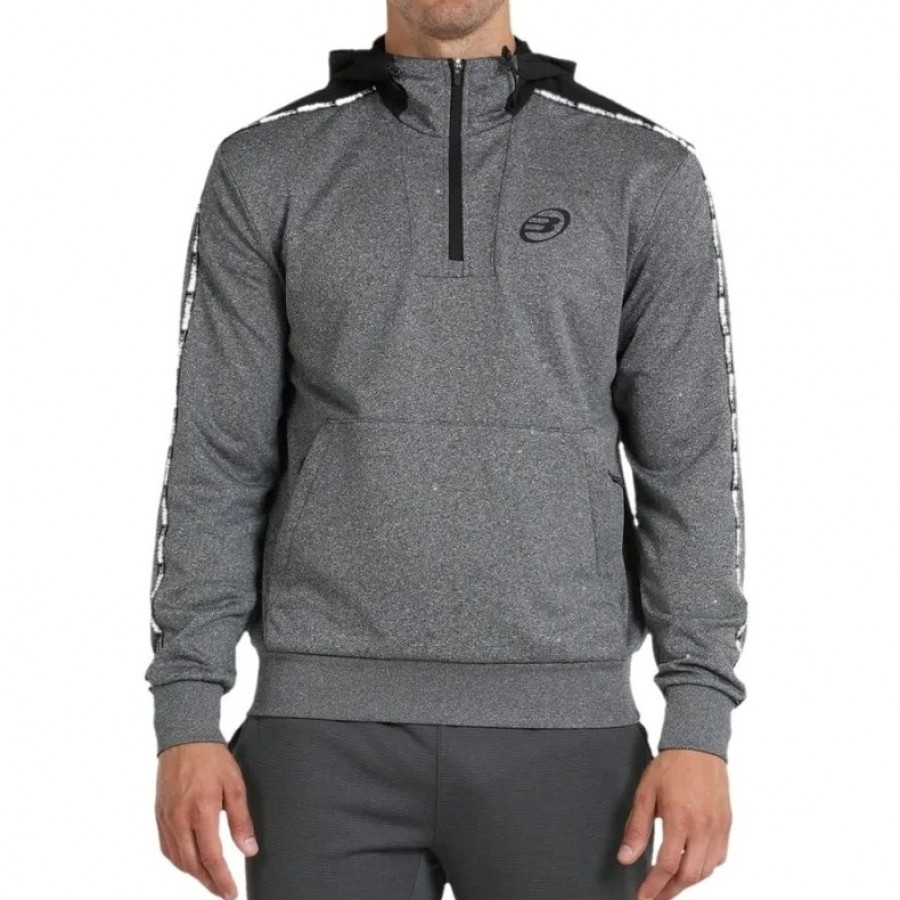 Sweat-shirt Bullpadel Nomon Gris Foncé