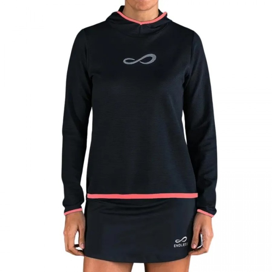 Sudadera Souffle sans fin II Corail negre  Offre - Pas cher