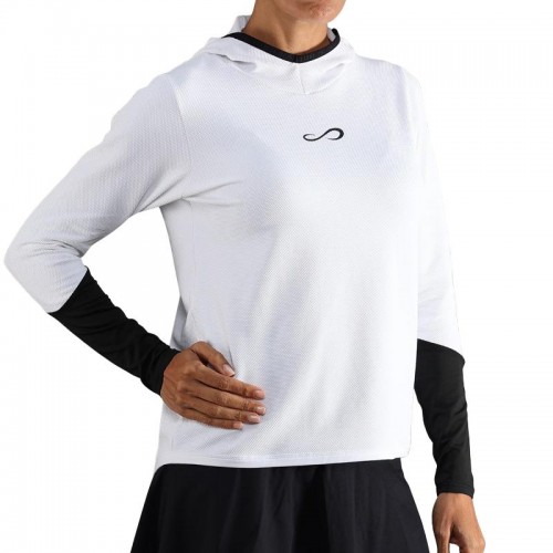 Endless Breath Line White Black Sweatshirt