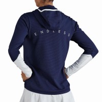 Sudadera Endless Breath Line Marino  Oferta + Barato