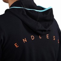 Sudadera Endless Breath Line Negro Aqua  Oferta + Barato