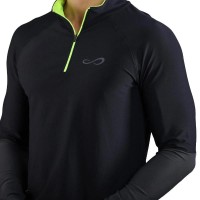 Sudadera Endless Epic II Negro Amarillo  Oferta + Barato