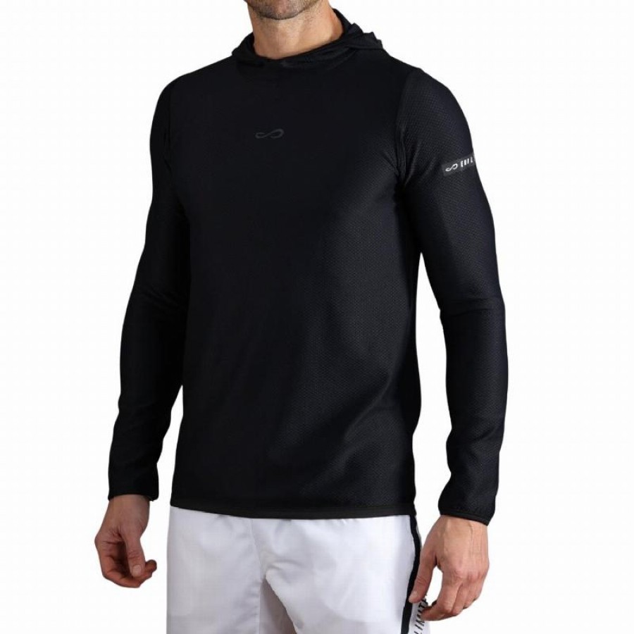Sudadera Endless Hero Negro Blanco  Oferta + Barato