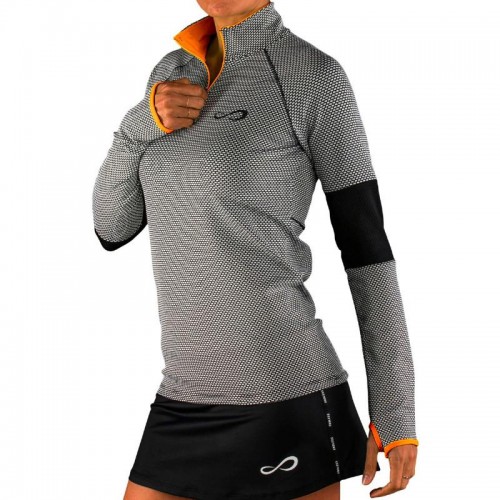 Endless Kirsch Sweatshirt Gray Orange