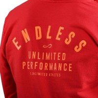 Sweat-shirt rouge Endless Rush  Offre - Pas cher