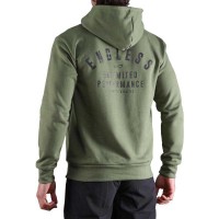 Sweat-shirt Endless Rush Vert Armee  Offre - Pas cher