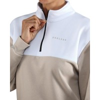 Endless Vibe White Delave Sweatshirt