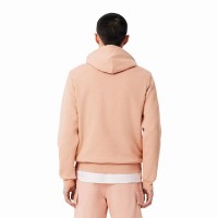 Sudadera Lacoste Algodon Beige Coral  Oferta + Barato
