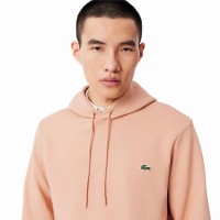Sudadera Lacoste Algodon Beige Coral  Oferta + Barato