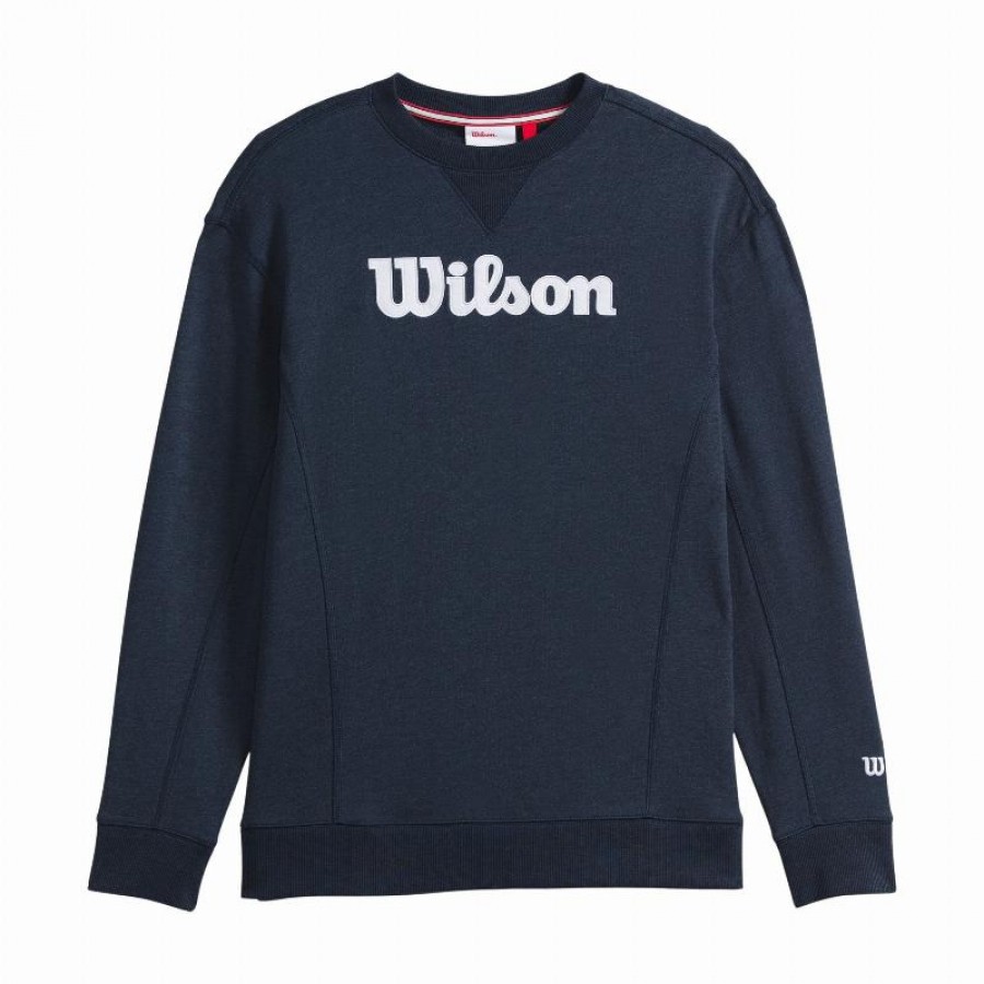 Sudadera Wilson Parkside Crew Azul Marino  Oferta + Barato