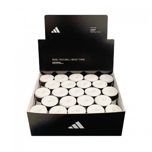 Caja Adidas 45 Overgrips Tacky Feeling Blancos