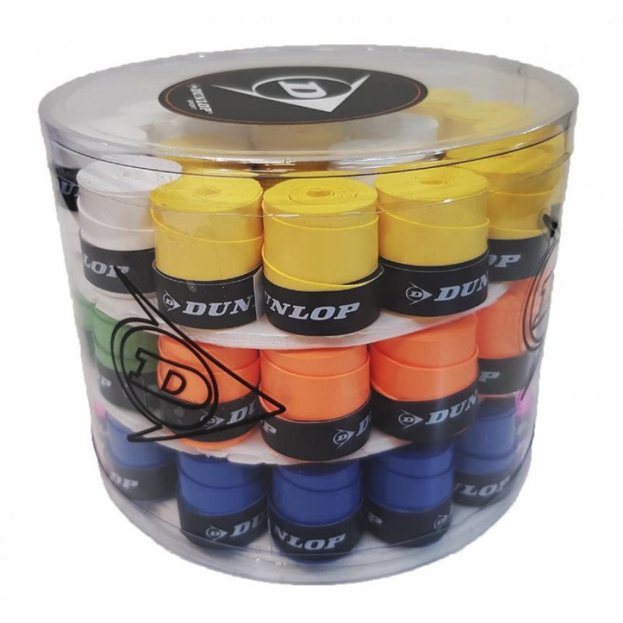 Drum Dunlop Tour Dry Colors 60 Overgrips PADELPOINT Drum Dunlop Tour Dry Colors 60 Overgrips