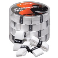 Nox Pro Smooth White Overgrips 60 Unità di Batteria
