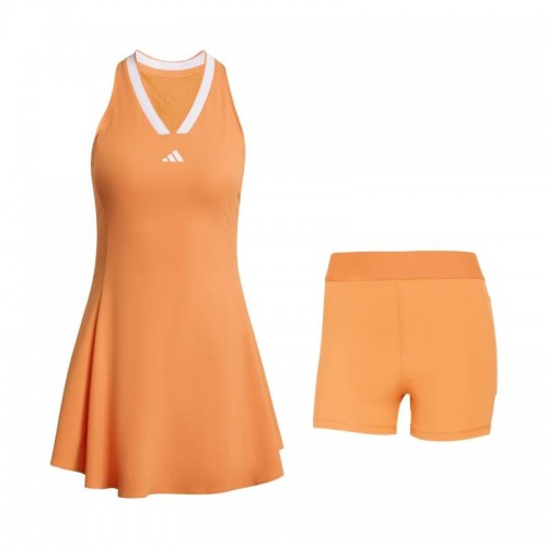 Vestido Laranja Adidas Wow Pro