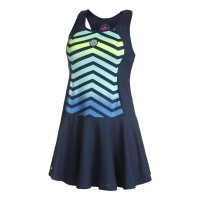 Bidi Badu Grafic Illumination Dark Blue Mix Dress