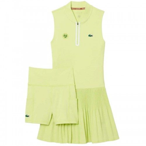 Vestido Lacoste Roland Garros Edition Verde