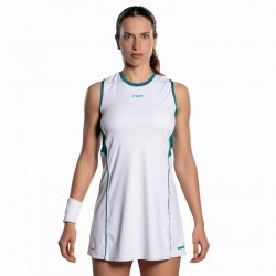 Vestido Nox Pro Blanco Verde Ivy