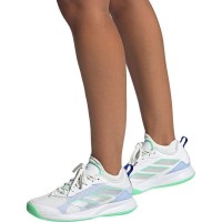 Zapatillas Adidas AvaFlash Blanco Plata Menta Mujer  Oferta + Barato