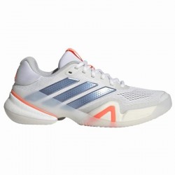 Adidas Barricade 14 White Blue Orange Women''s Sneakers