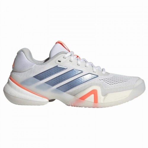 Adidas Barricade 14 White Blue Orange Women''s Sneakers