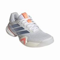 Adidas Barricade 14 White Blue Orange Women''s Sneakers
