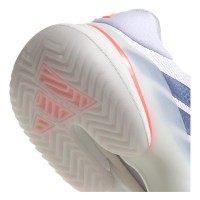 Adidas Barricade 14 White Blue Orange Women''s Sneakers