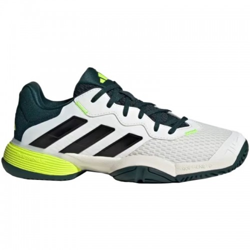 Adidas Barricade K White Black Green Junior Sneakers