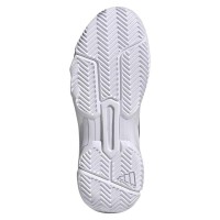 Sneakers femminili Adidas CourtJam Control 3 Argento Bianco