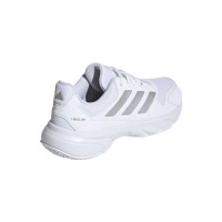 Sneakers femminili Adidas CourtJam Control 3 Argento Bianco