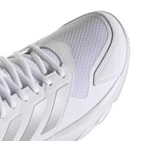 Sneakers femminili Adidas CourtJam Control 3 Argento Bianco