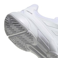 Sneakers femminili Adidas CourtJam Control 3 Argento Bianco