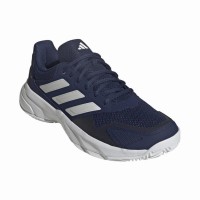 Zapatillas Adidas CourtJam Control 3 Clay Azul Oscuro Blanco