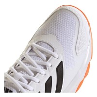 Adidas CourtJam Control 3 Clay White Orange Black Sneakers
