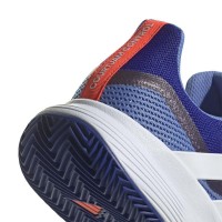 Adidas CourtJam Control Blue Fusion White Baskets  Offre - Pas cher