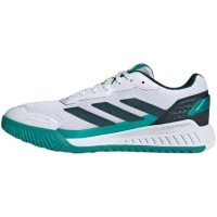 Zapatillas Adidas Courtquick Padel Blanco Verde  Oferta + Barato