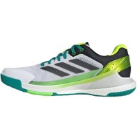 Zapatillas Adidas Crazyquick Boost Padel Blanco Negro Verde  Oferta + Barato