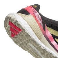 Zapatillas Adidas Crazyquick Boost Padel Negro Oro Rosa