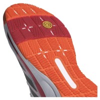 Adidas Crazyquick LS Padel Blanc, rouge orange