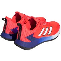 Zapatillas Adidas Defiant Speed Rojo Solar Blanco   Oferta + Barato