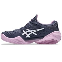 Zapatillas Asics Court FF 3 Clay Azul Indigo Blanco Mujer  Oferta + Barato