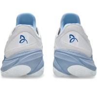 Asics Court FF 3 Novak Clay White Tuna Blue Sneakers