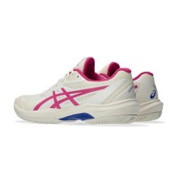 Asics Game FF Clay Cream Bright Pink Women''s Sneakers