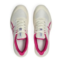 Asics Game FF Clay Cream Bright Pink Women''s Sneakers