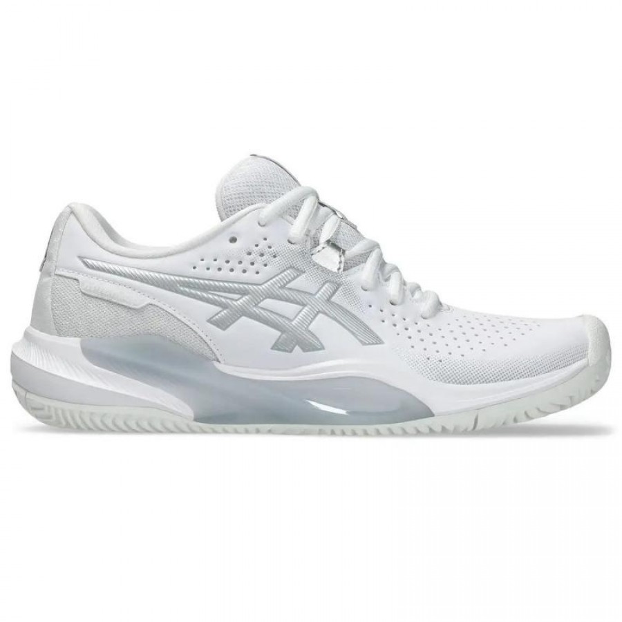 Zapatillas Asics Gel Challenger 15 Clay Blanco Plata Mujer  Oferta + Barato