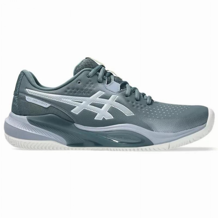 Asics Gel Challenger 15 Clay Green Steel Gray Scarpe