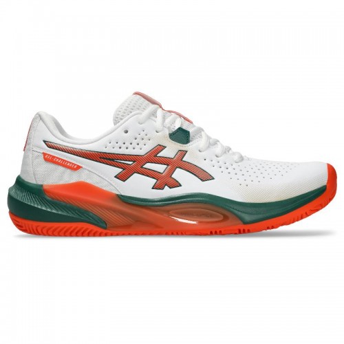 Zapatillas de Padel Asics Gel Challenger 15 Padel Blanco Naranja