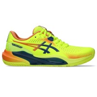 Asics Gel Challenger 15 Padel L.E Yellow Dark Blue Sneakers